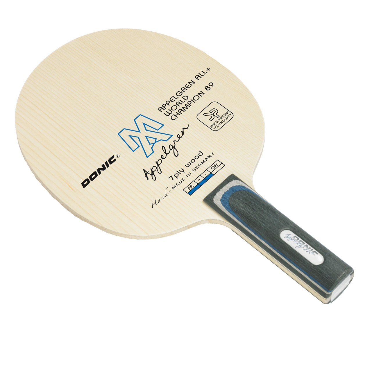 Appelgren ALL+ World Champion 89 by DONIC - quality table tennis equipment