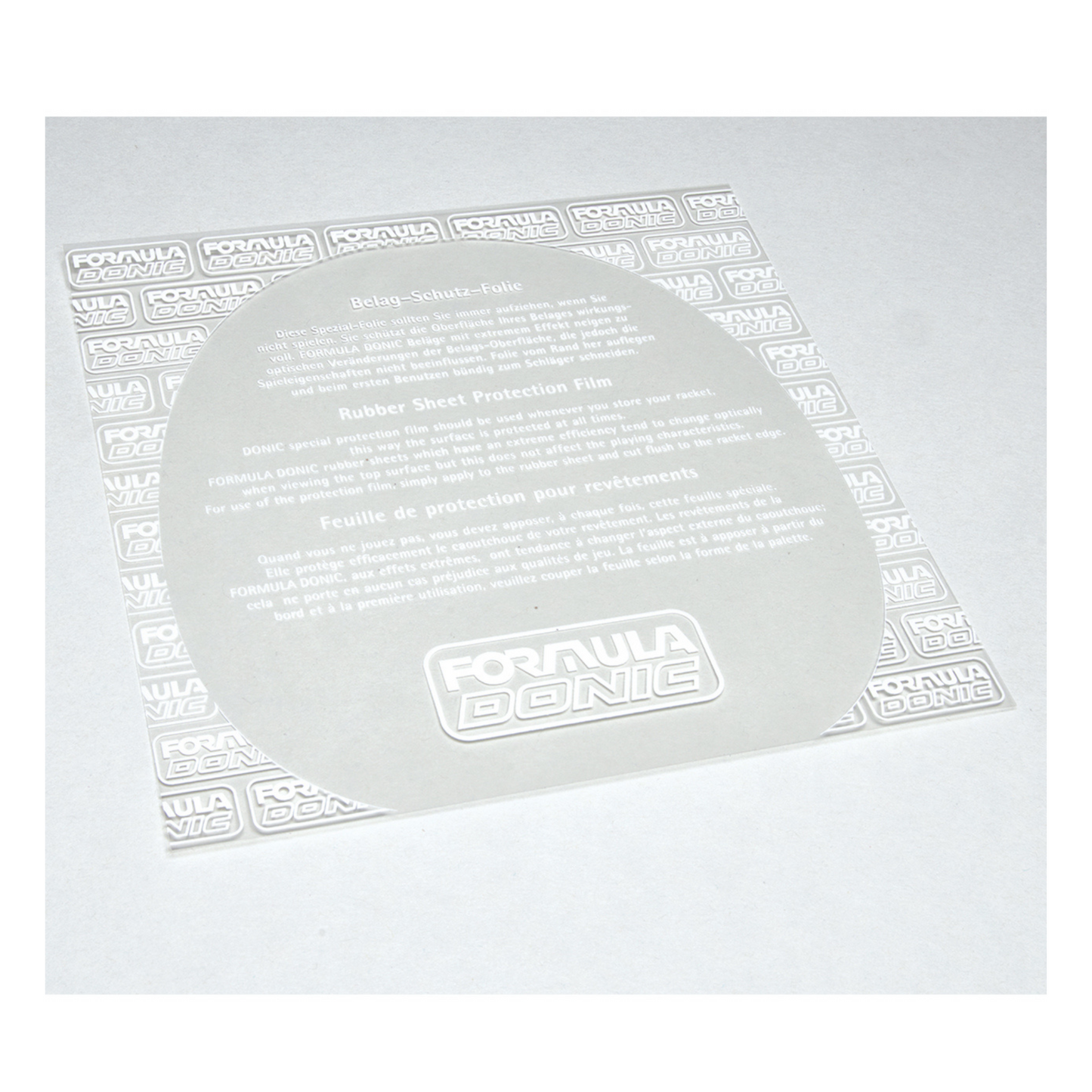 Donic Rubber Protector Sheet Formula by DONIC - quality table tennis equipment