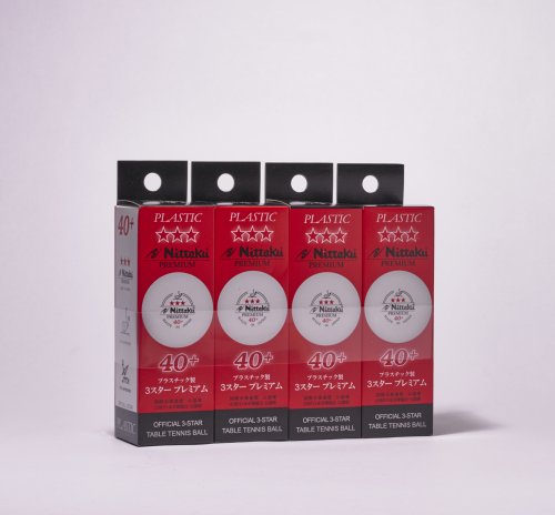 Nittaku Premium 40+ Cell Free x3