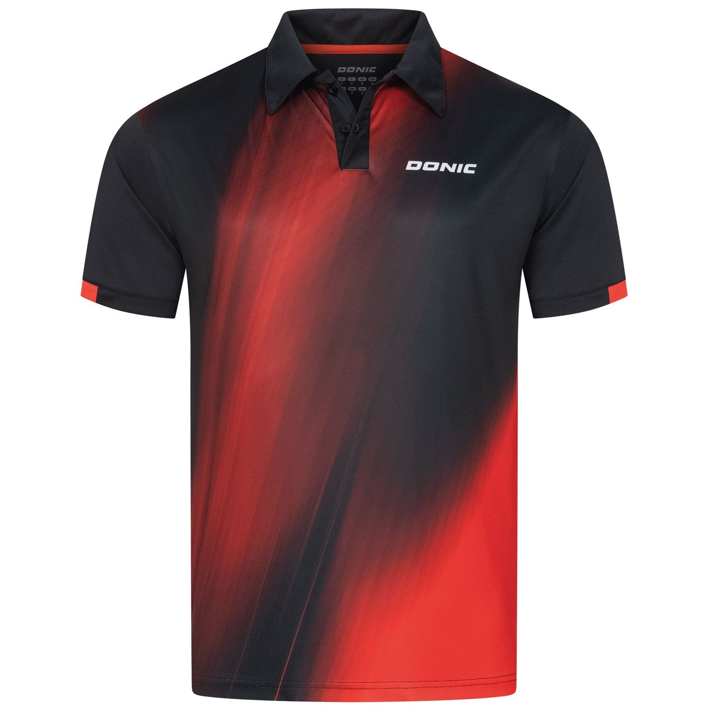 DONIC Donic Polo Shirt Fire Table Tennis Clothing – High Quality Equipment from Topspin TT