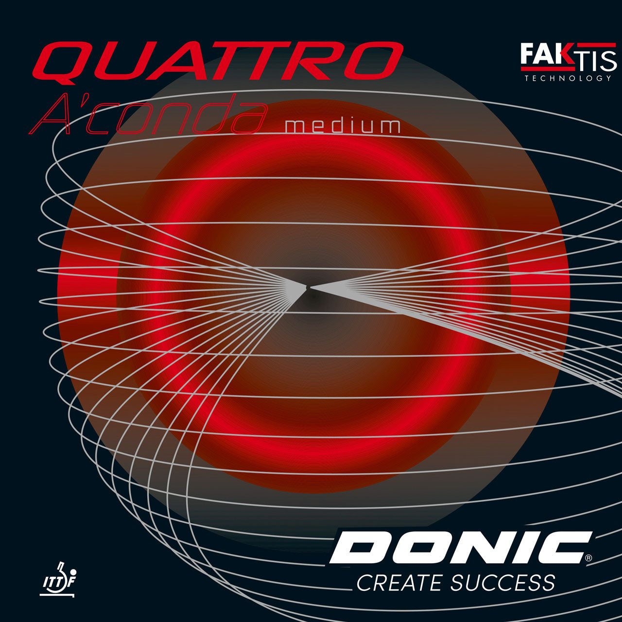 Donic Quattro A Conda Medium by DONIC - quality table tennis equipment