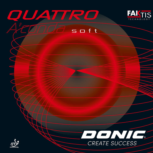 Donic Quattro A Conda Soft by DONIC - quality table tennis equipment