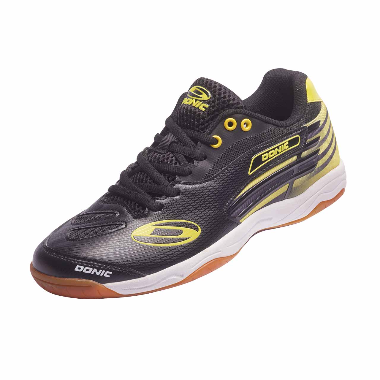 Donic Spaceflex Shoes - Black - Topspin Sports Ltd