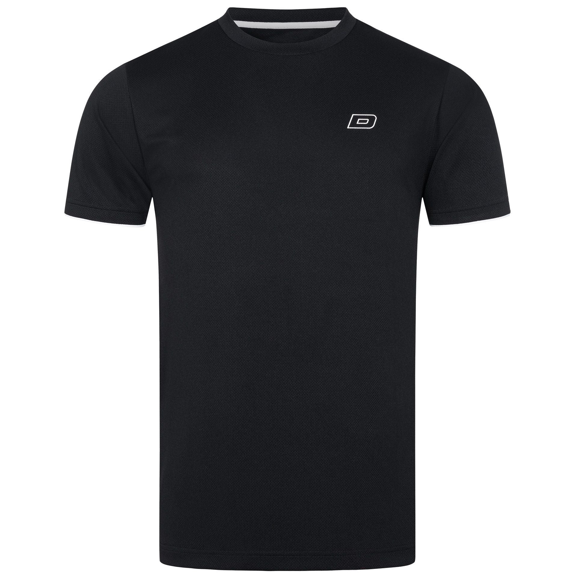 Donic T-shirt Black by DONIC - quality table tennis equipment