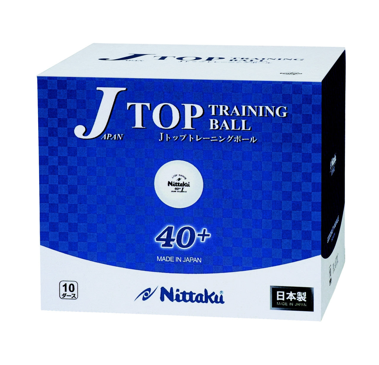 Nittaku J-Top Training 40+ Balls x120 by NITTAKU - quality table tennis equipment