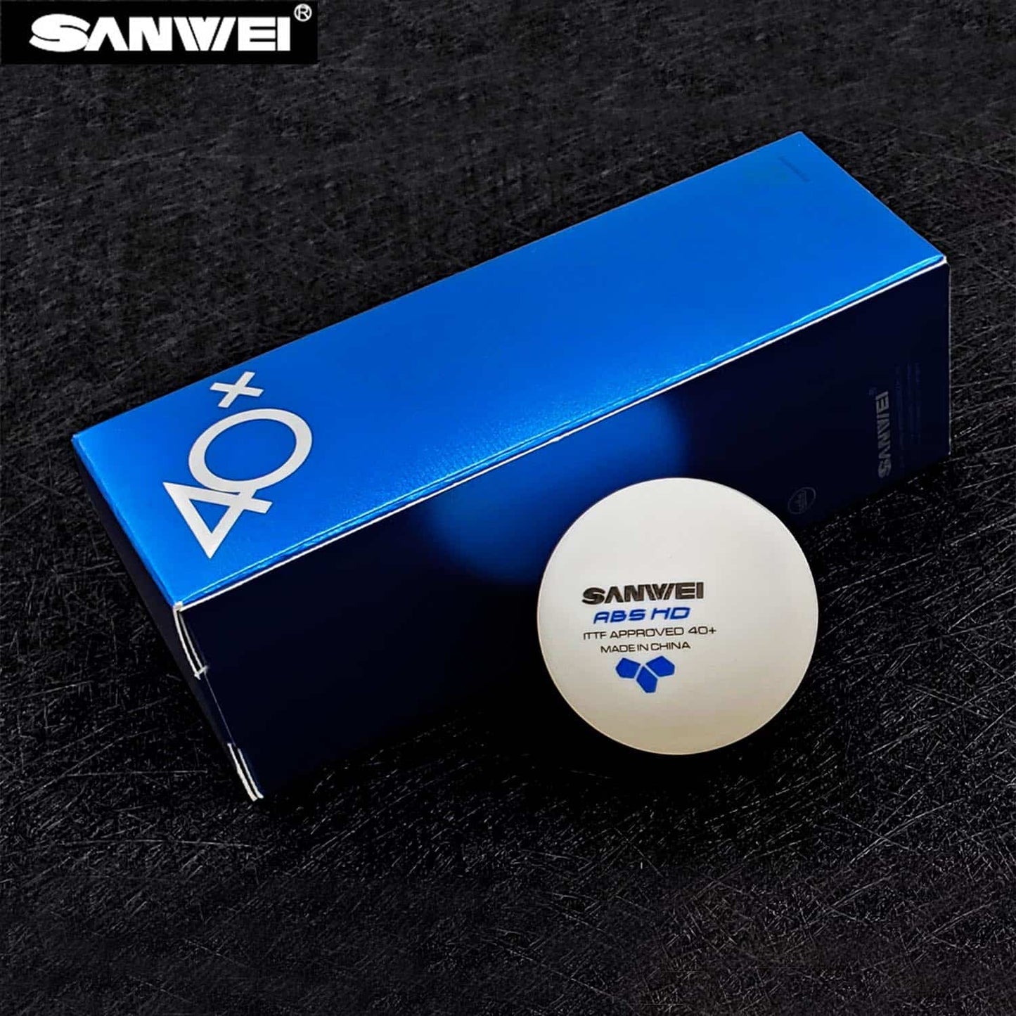 Sanwei ABS HD 40+ 3* Table Tennis Balls