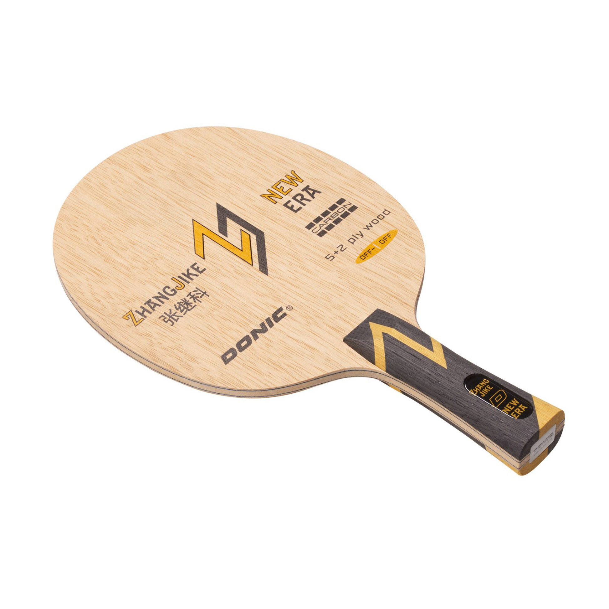 Donic Zhang Jike New Era table tennis blade front view UK - Professional ping pong bat