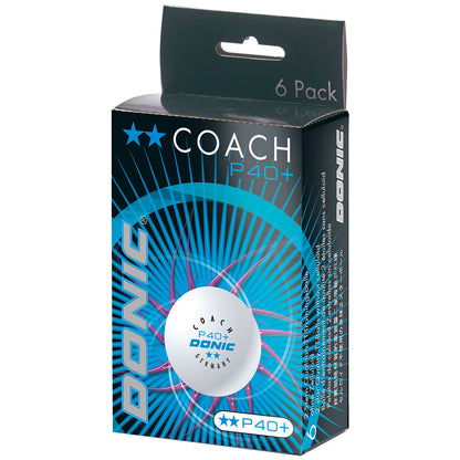Donic Coach P40+ 2** Training Balls