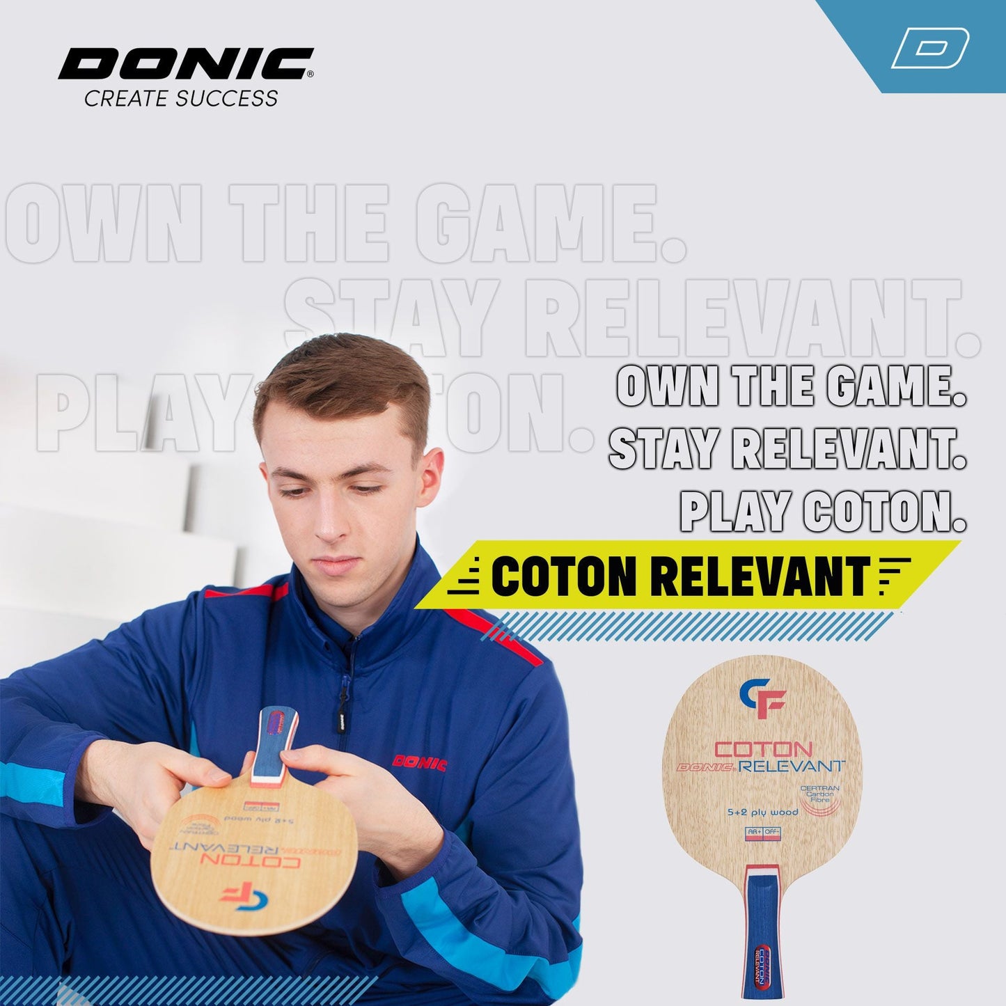 Donic Cotton Relevant - Topspin Sports Ltd