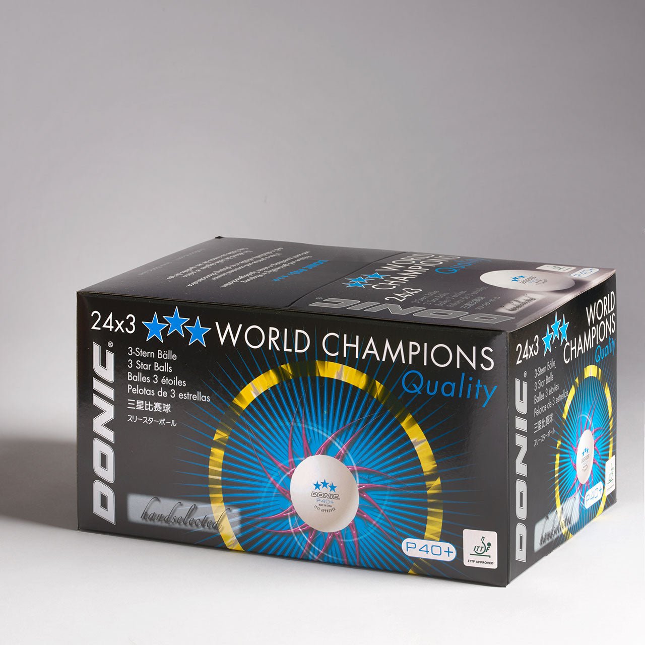 DONIC P40+ 3*** Table Tennis Ball - Topspin Sports Ltd