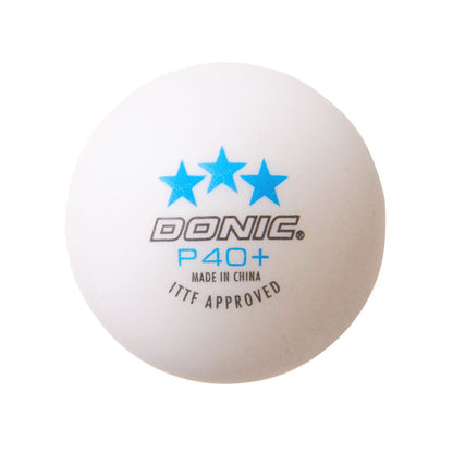 DONIC P40+ 3*** Table Tennis Ball - Topspin Sports Ltd