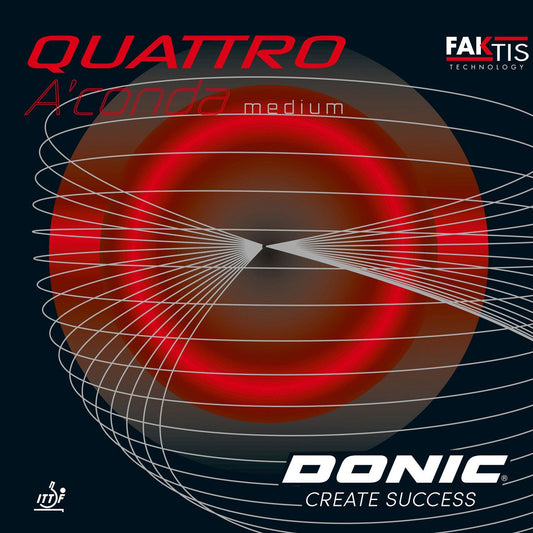 Donic Quattro A Conda Medium - Topspin Sports Ltd