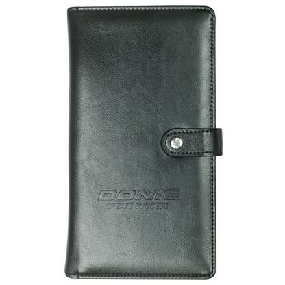 DONIC PROFESSIONAL REFEREE SET IN LEATHER CASE