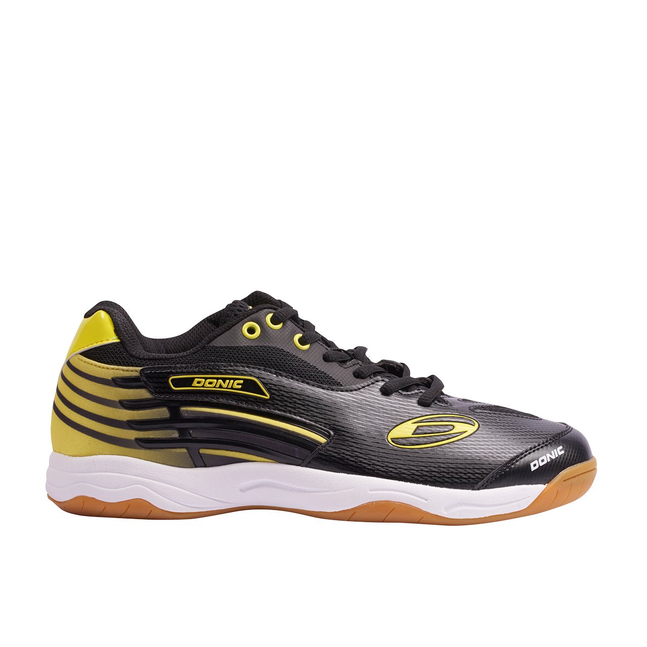 Donic Spaceflex Shoes - Black - Topspin Sports Ltd