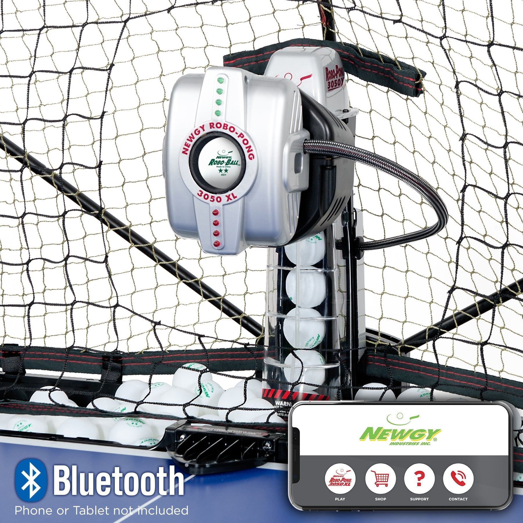 Newgy Robo Pong 3050XL - Topspin Sports Ltd
