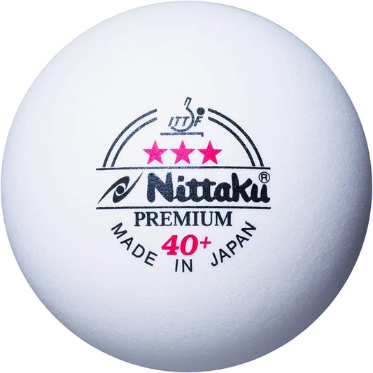 Nittaku Premium 40+ Cell Free x3 - Topspin Sports Ltd