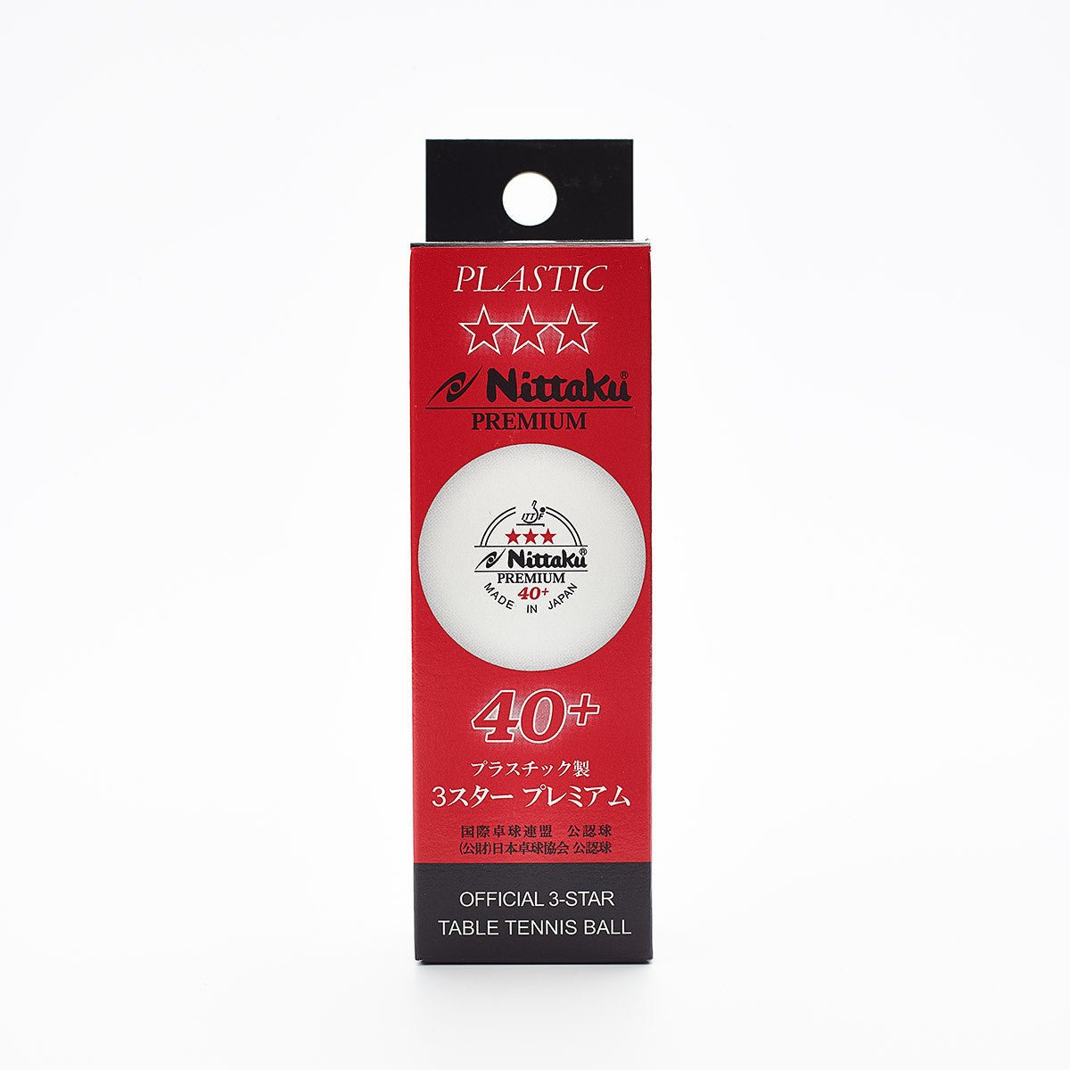 Nittaku Premium 40+ Cell Free x3 - Topspin Sports Ltd