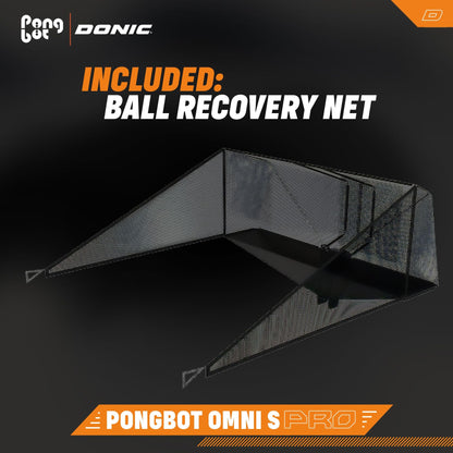 PRE ORDER - DONIC - PONGBOT OMNI S PRO Table Tennis Robot - Topspin Sports Ltd