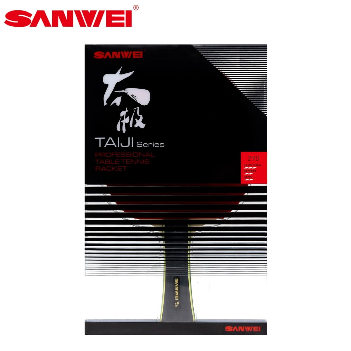 Sanwei Taiji 210 Table Tennis Bat - Topspin Sports Ltd